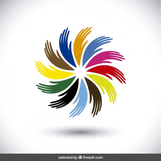 Logotipo de las manos