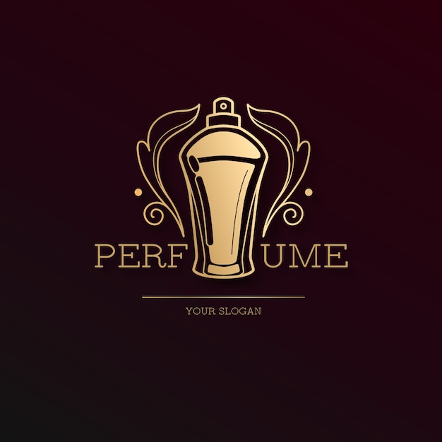 Logotipo de perfume de lujo