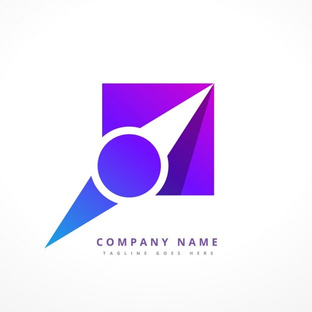 Vector gratuito logotipo de puntero de navegación