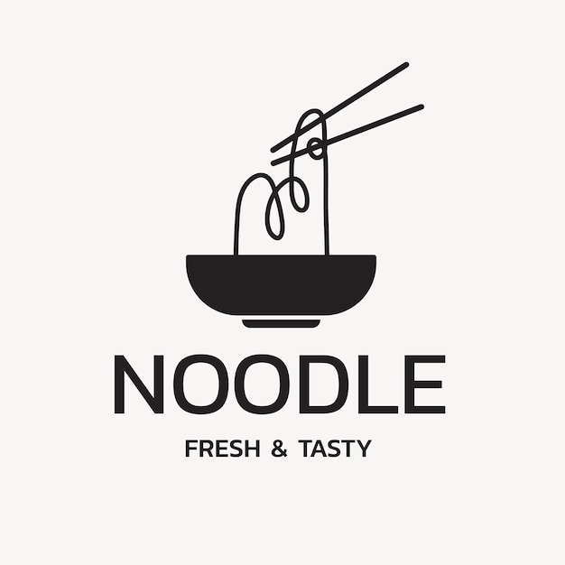 Logotipo de restaurante, plantilla de negocio de alimentos para diseño de marca.