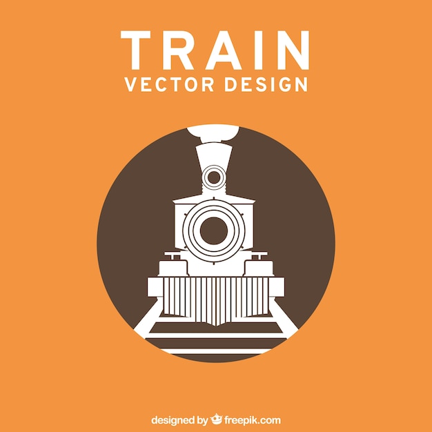 Vector gratuito logotipo de tren