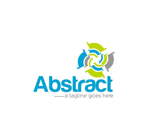 Logotipo de vector corporativo de identidad de marca un diseño