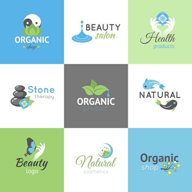 Logotipos de belleza