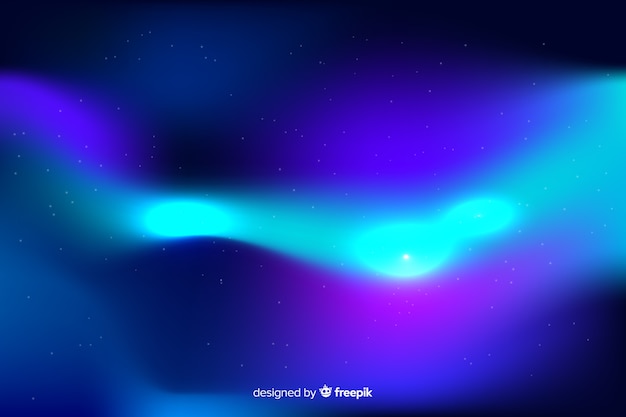 Luces del fondo del cielo del norte