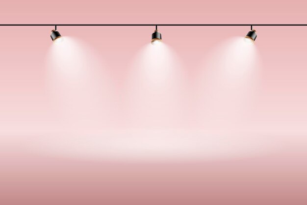 Luces de fondo de puntos