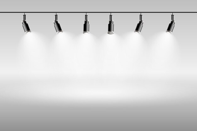 Luces de fondo de puntos