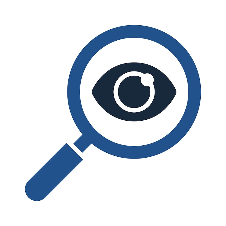 Vector gratuito lúpula con estilo de glifo de ojo