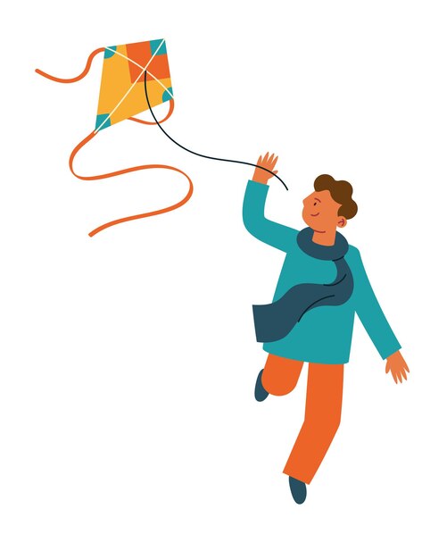 makar sankranti chico y cometa