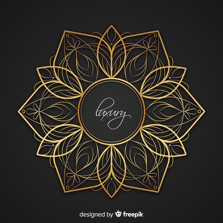Vector gratuito mandala de fondo