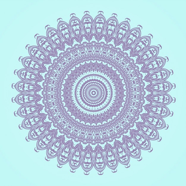 Mandala violeta