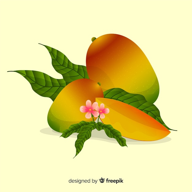 Mango dibujado a mano