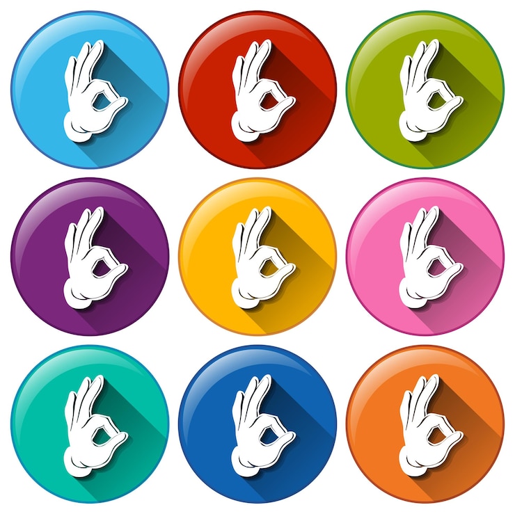 Vector gratuito mano de los iconos