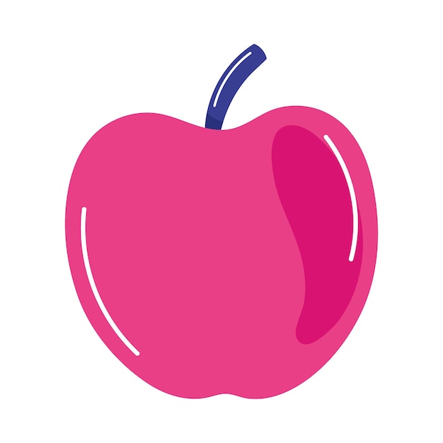 manzana fresca y jugosa