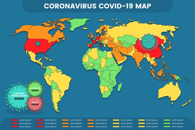 Mapa de coronavirus