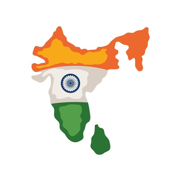 Mapa de las elecciones generales de la India