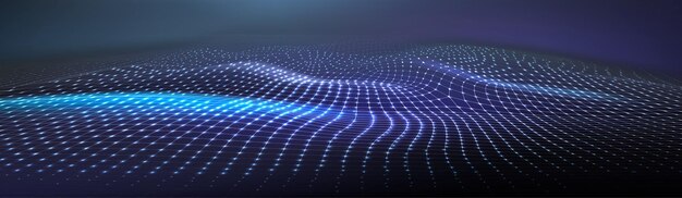 Mapa de ondas o montañas en 3D