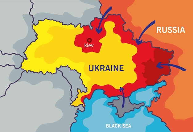 Mapas de guerra de ucrania