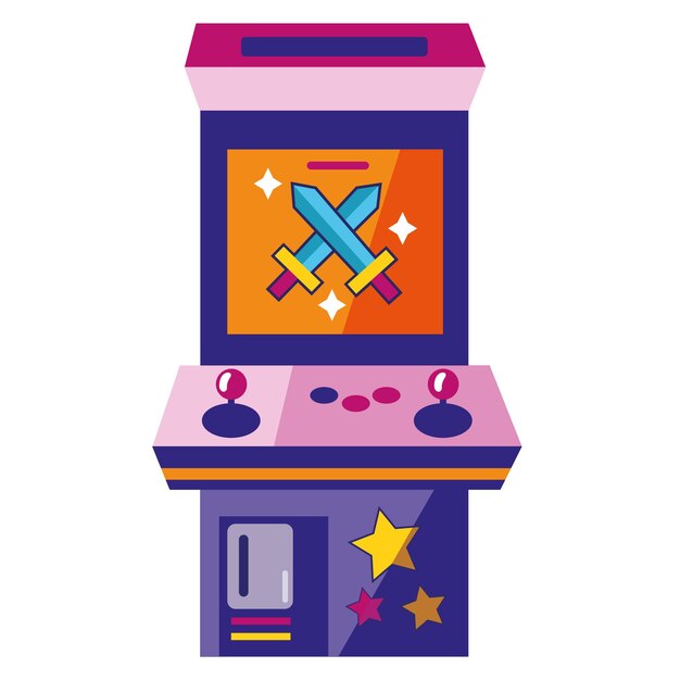 máquina arcade de juegos