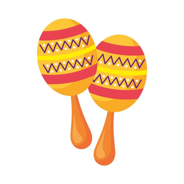maracas instrumentos de herencia hispana