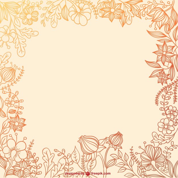 Marco floral