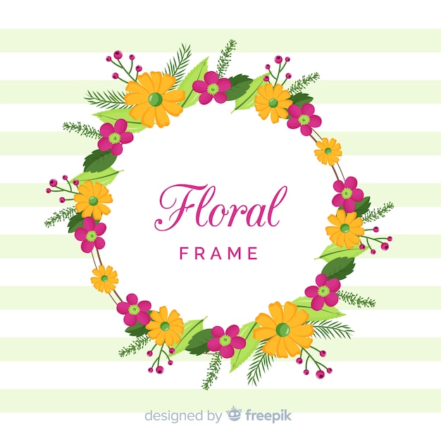 Marco floral