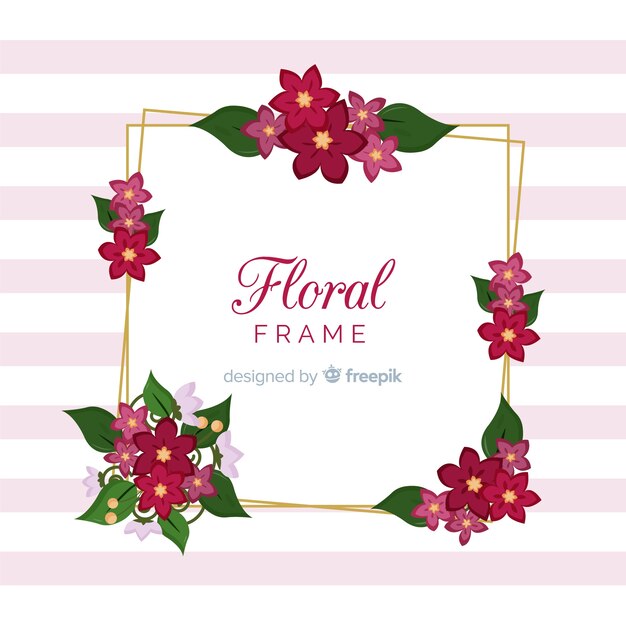 Marco floral