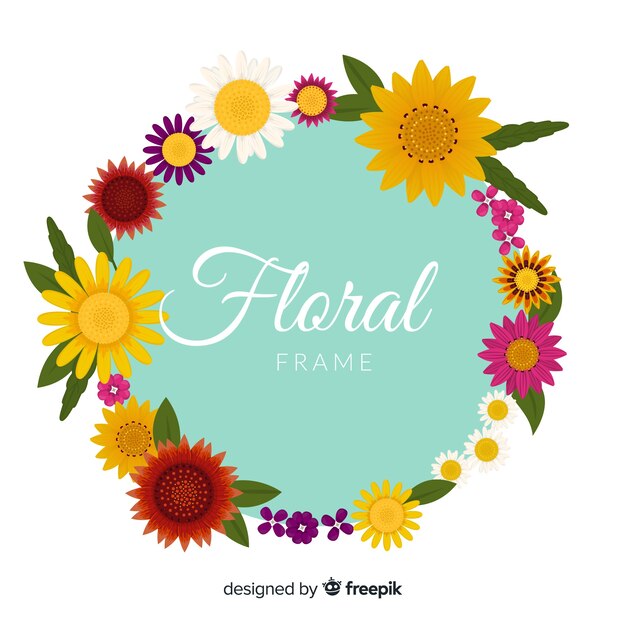 Marco floral