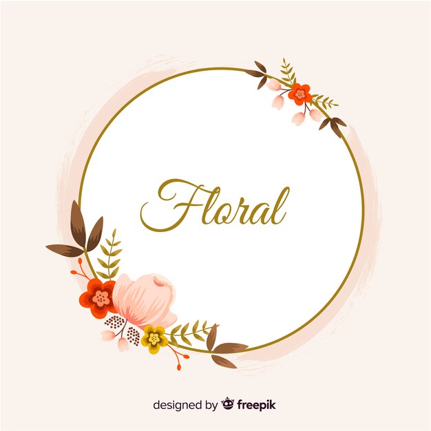 Marco floral