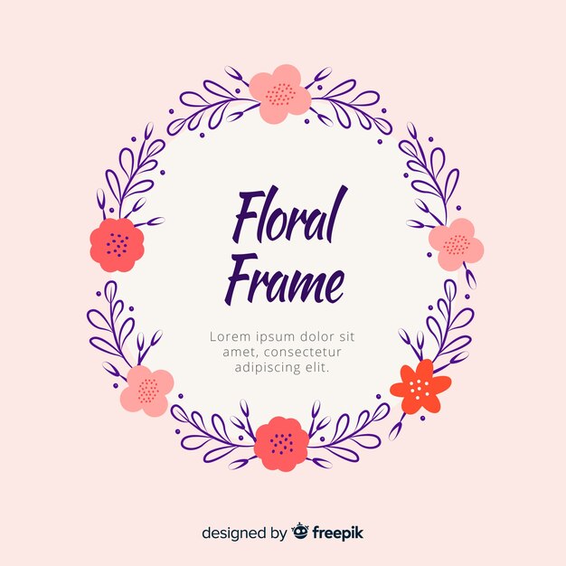 Marco floral