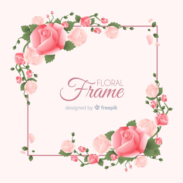 Marco floral