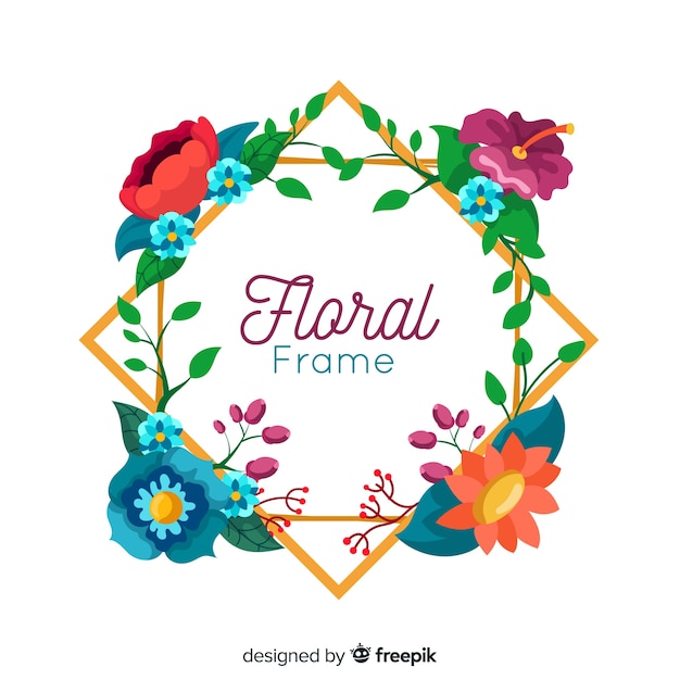 Marco floral