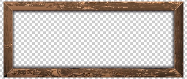 marco de fotos de madera de tamaño horizontal