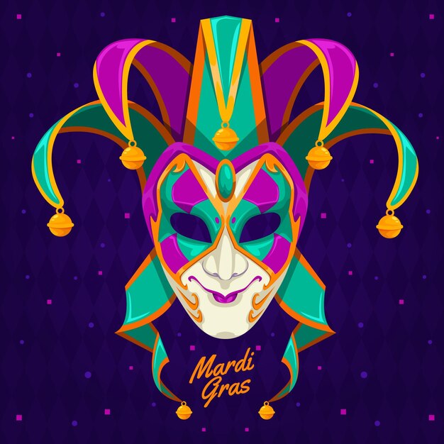 Mardi gras plano detallado