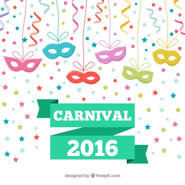 Máscaras para carnaval de 2016