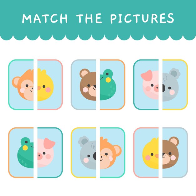 Match juego para niños