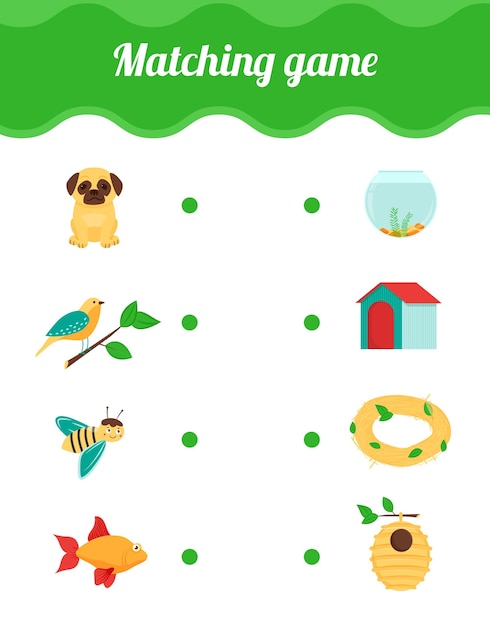 Match juego para niños