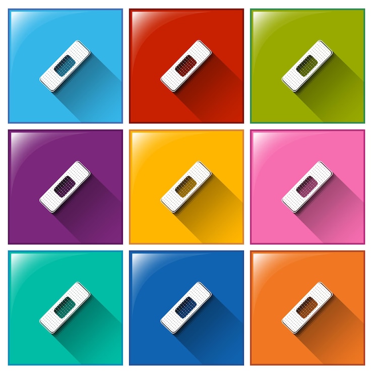 Vector gratuito médico iconos