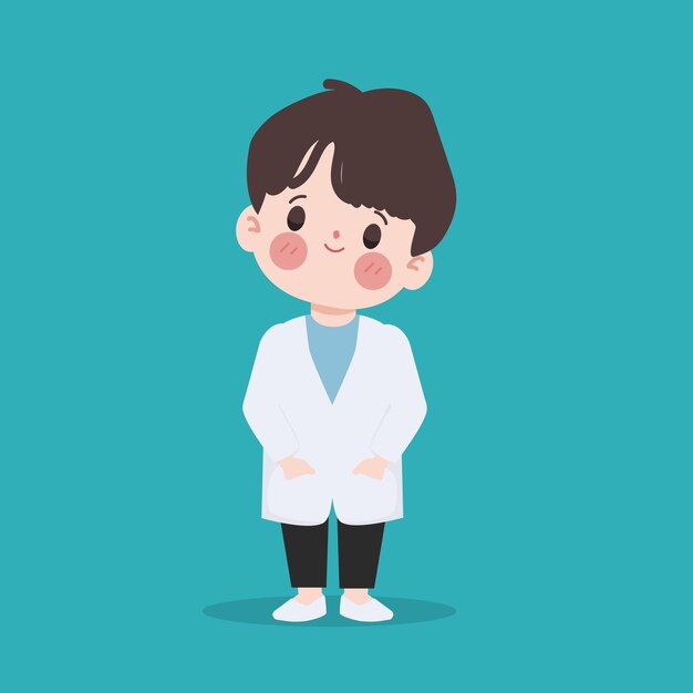 El médico sostiene una jeringa para la vacunación
