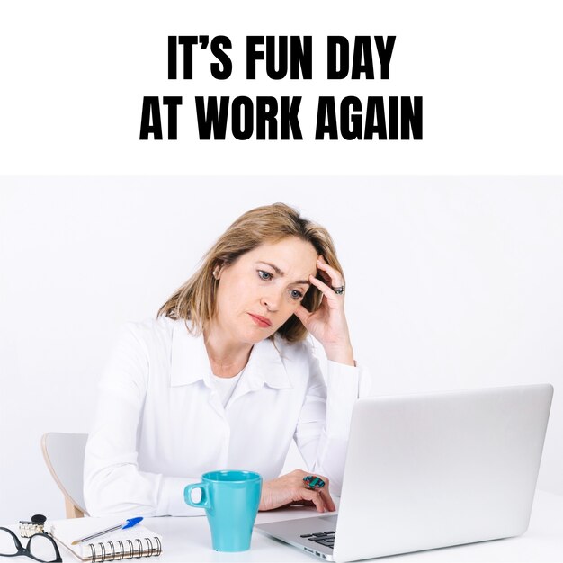 Meme cuadrado simple y divertido de diversión nacional en el día del trabajo