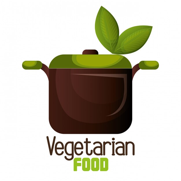 menú de comida vegetariana