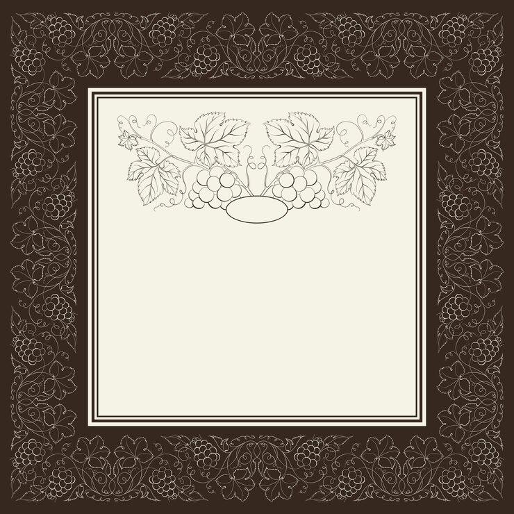 Menú ornamental