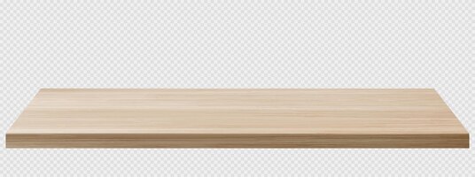 Vector gratuito mesa de madera vista en perspectiva superficie de escritorio de madera