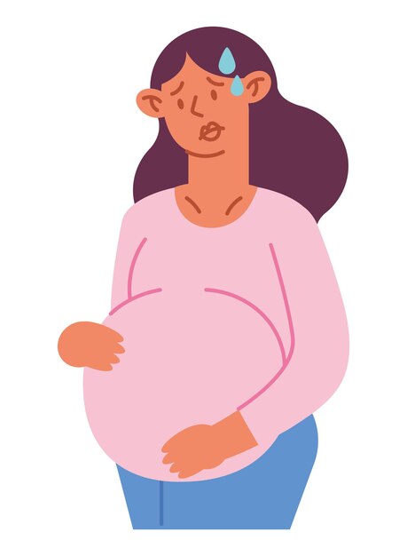 meses de embarazo preocupados