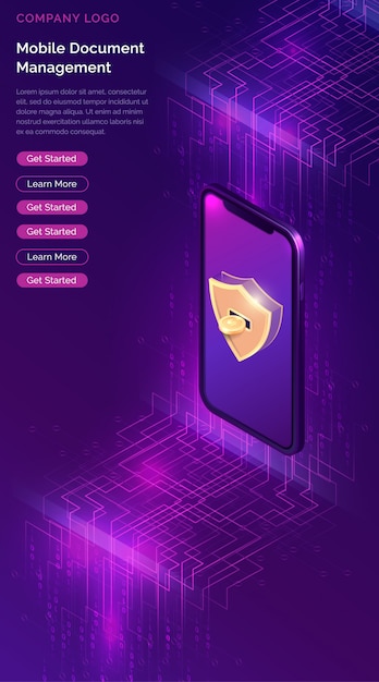 Minería de criptomonedas isométrica