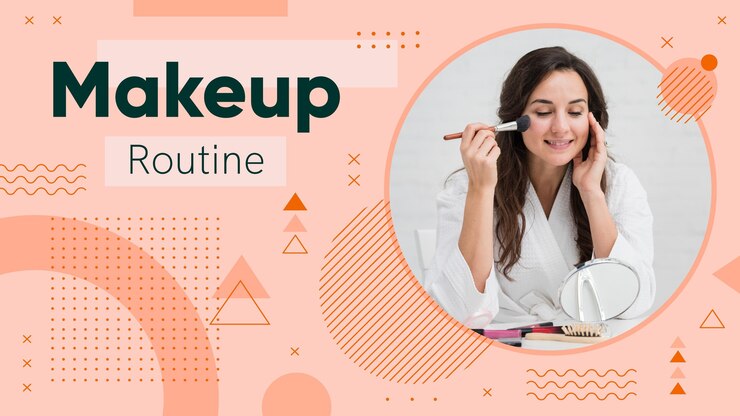Vector gratuito miniatura de youtube de belleza geométrica plana
