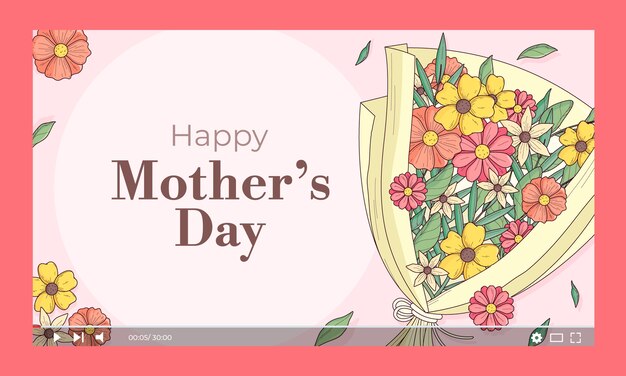 Miniatura de youtube para la celebración del día de la madre