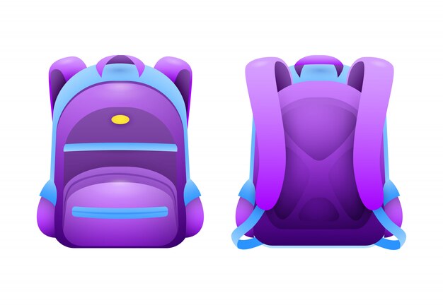 Mochila morada