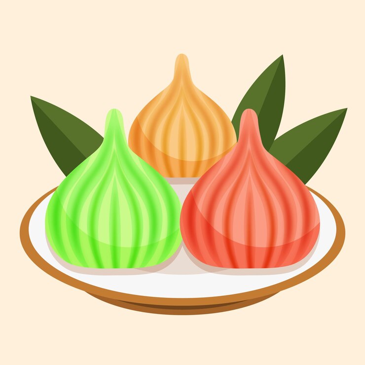 Vector gratuito modak dibujado a mano