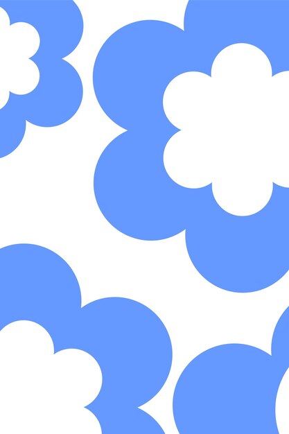 Modelo de nube de fondo vectorial de diseño moderno