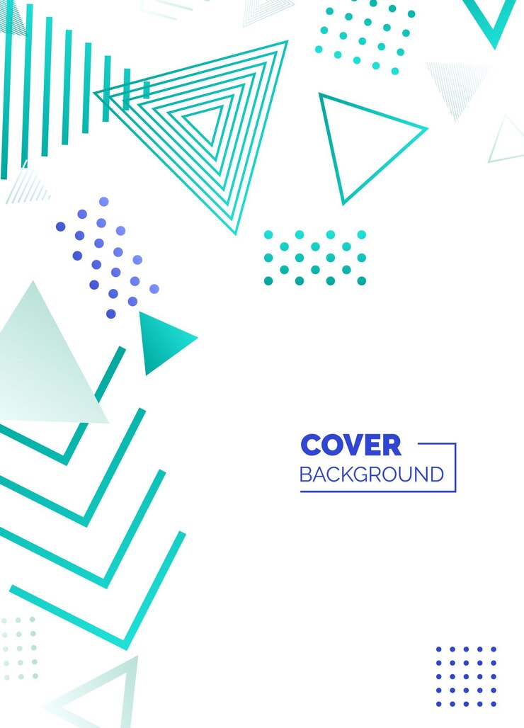 Moderno conjunto de portadas abstractas diseño de portadas mínimas ilustración vectorial de fondo geométrico de colores